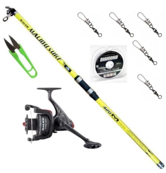 Bauer Strike Makine Bauer Malibu 390 cm Surf Olta Takımı Seti