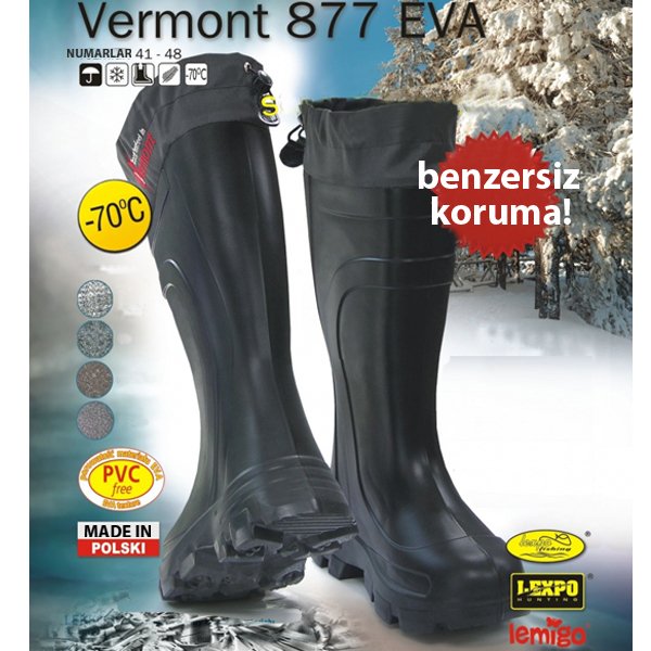 877 Lemigo Wermont Çizme No:41