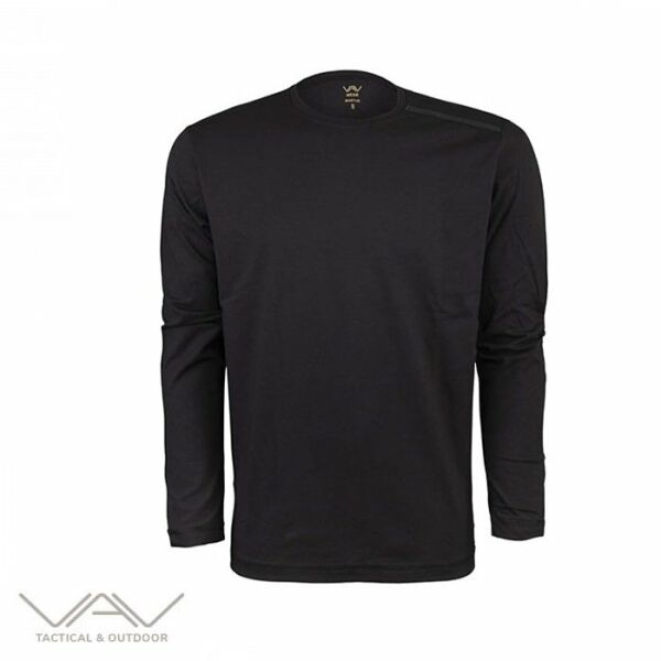 VAV Baseti-04 Uzun Kol Sweatshirt Siyah S