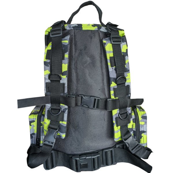 Royal Tactical İthal Sırt Çantası Yeşil-Gri Kamuflaj 25-30 LT