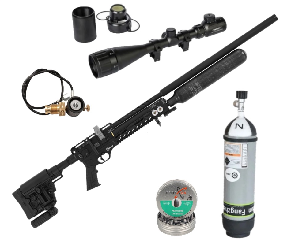 Hatsan Factor Snıper Long Pcp Havalı Tüfek Seti