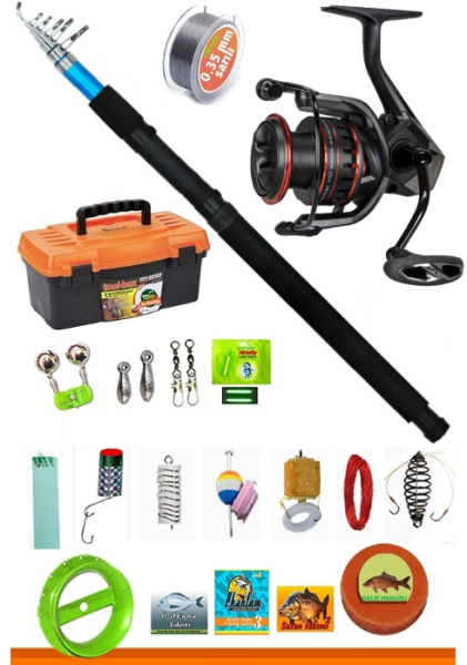 Okuma Ceymar HD CHD-4000XA Matt Black 7+1BB Olta Seti