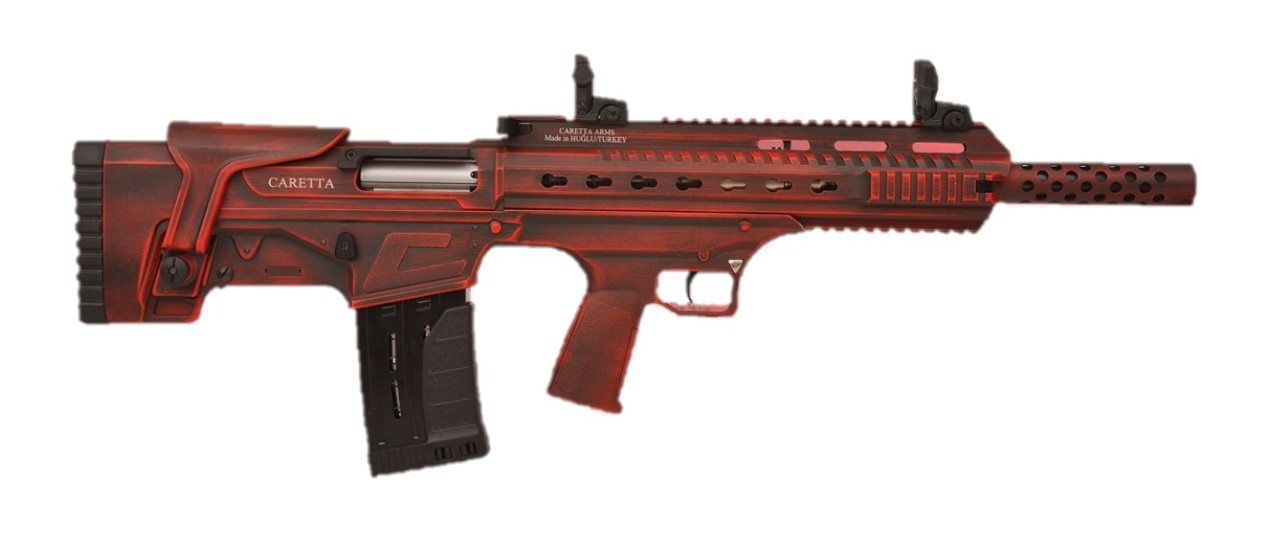 Caretta Arms Bullpup Kırmızı 12 Cal. Şarjörlü Av Tüfeği
