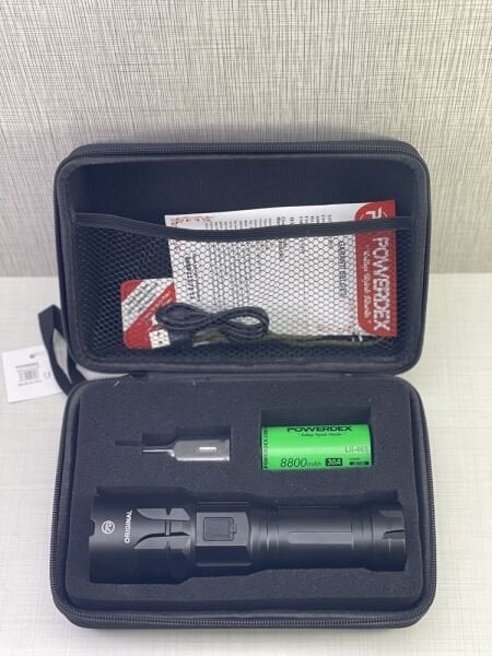 Powerdex PD-11500 | 40 W - 4000 Lümen Zoomlu Şarjlı Avcı El Feneri