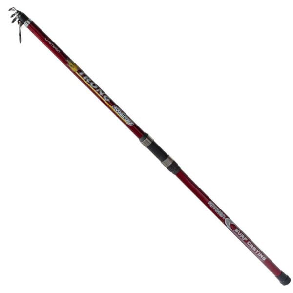 Remixon Strong Kırmızı 4.20M 100-300GR Tele Surf Olta Kamışı