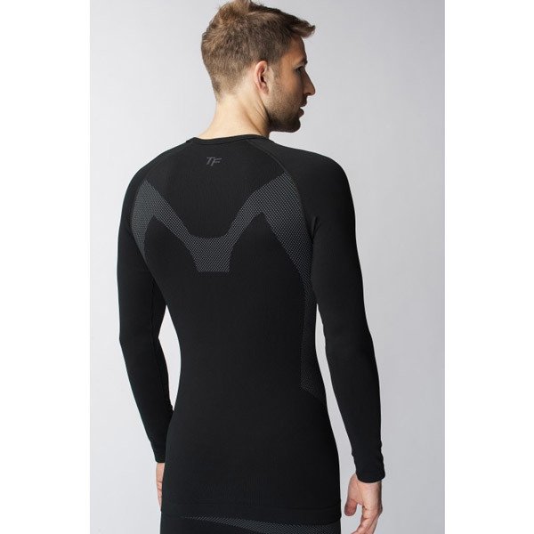 HZT14001 Extreme Erkek Uzun Kol Fanila Siyah L/XL