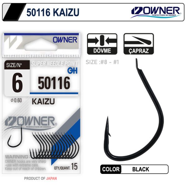 Owner 50116 Kaizu Black İğne 1