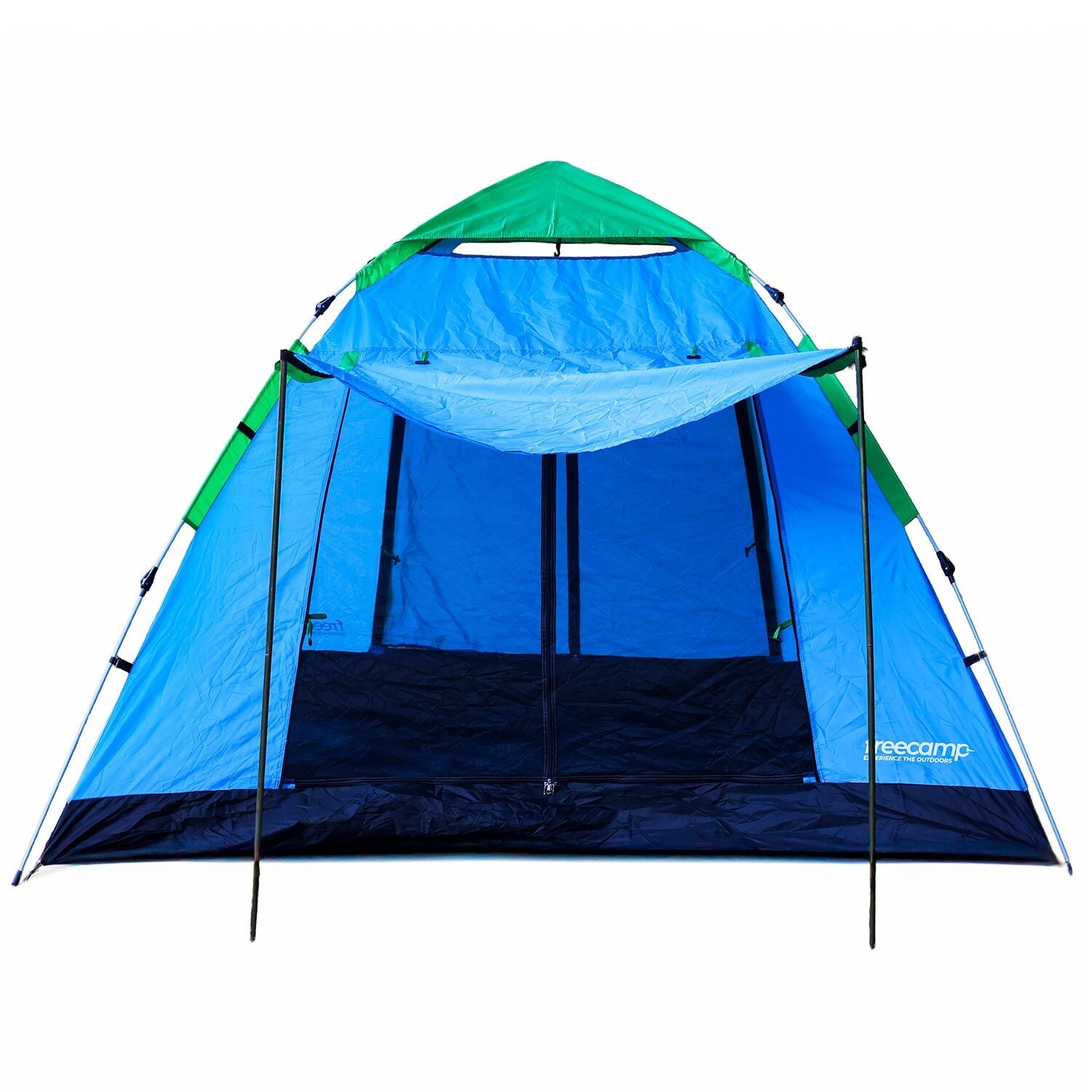 FreeCamp Inventor 4 Kişilik Otomatik Çadır-MAVİ-YEŞİL