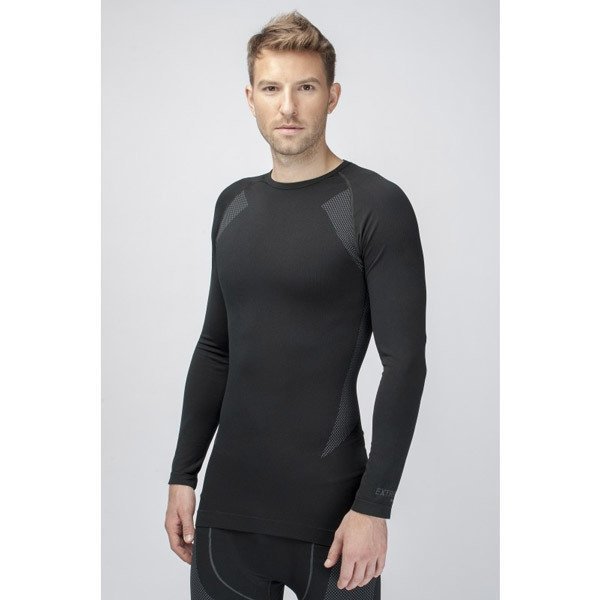HZT14001 Extreme Erkek Uzun Kol Fanila Siyah M/L