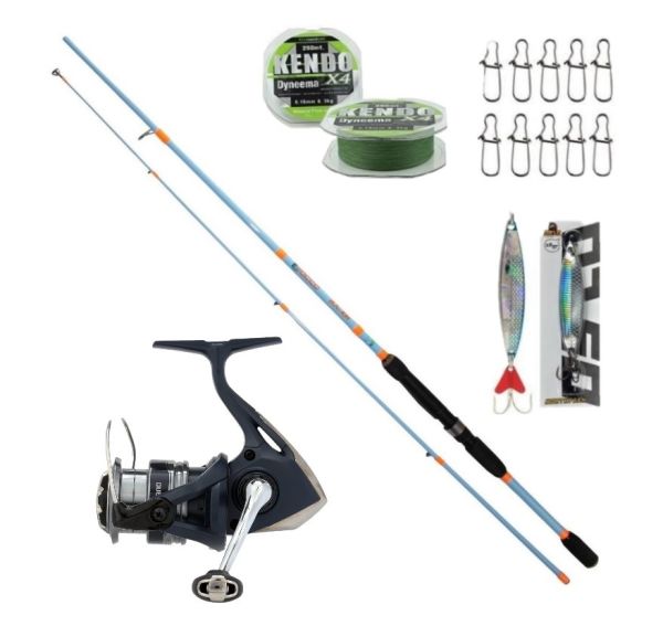 Shimano Catana 4000 Hg Bauer Rocco 210 10-30 gr Spin Olta Seti