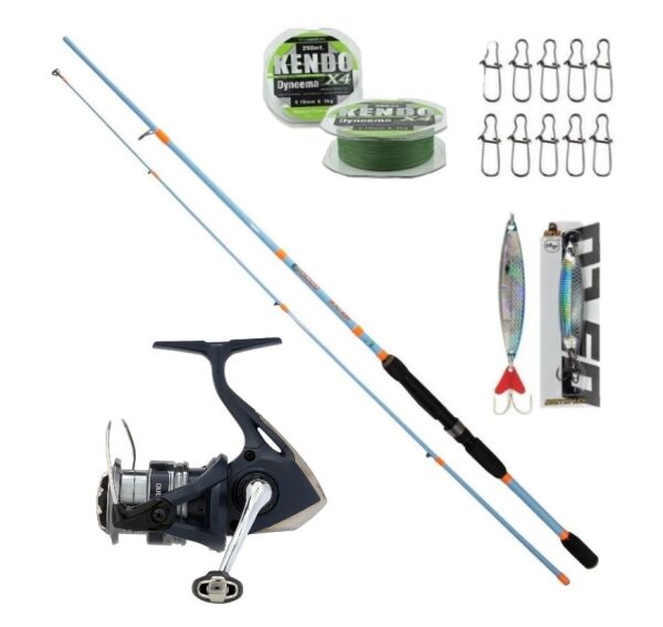 Shimano Catana 3000 Hg Bauer Rocco 210 10-30 gr Spin Olta Seti