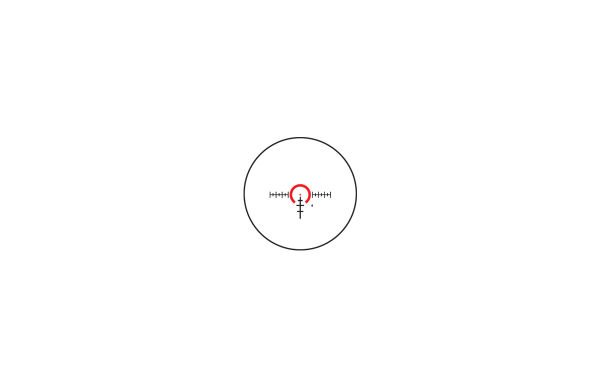Burris RT-3 Prism Red Dot Ballistic 3X Red Dot