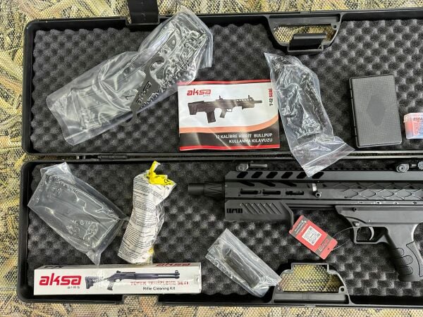 Aksa Arms Crossfire T12  Pompalı Ve Otomatik (Hybrid) Şarjörlü Av Tüfeği