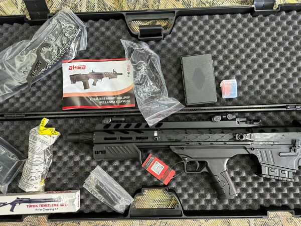 Aksa Arms Crossfire T12  Pompalı Ve Otomatik (Hybrid) Şarjörlü Av Tüfeği