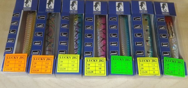 SILVERSTAR LUCKY JIG - ML08 11,5CM - 100GR C-4