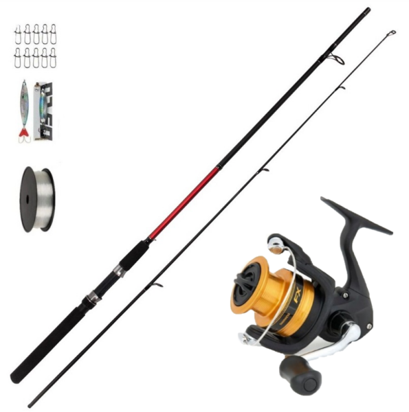 Shimano Fx 3000 Fc Bauer Spinex 270 cm 10-40gr Spin Olta Seti