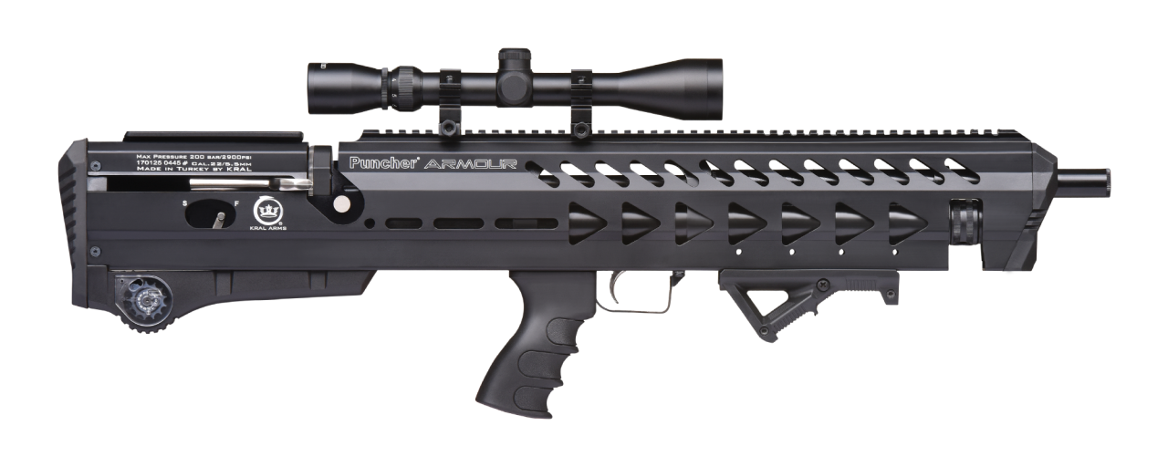 Kral Arms Puncher Armour Pcp Havalı Tüfek