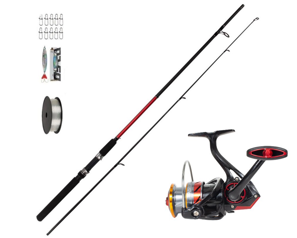 Remixon Expert 4000 Bauer Spinex 270 cm 10-40 Gr. Atarlı Spin Olta Seti