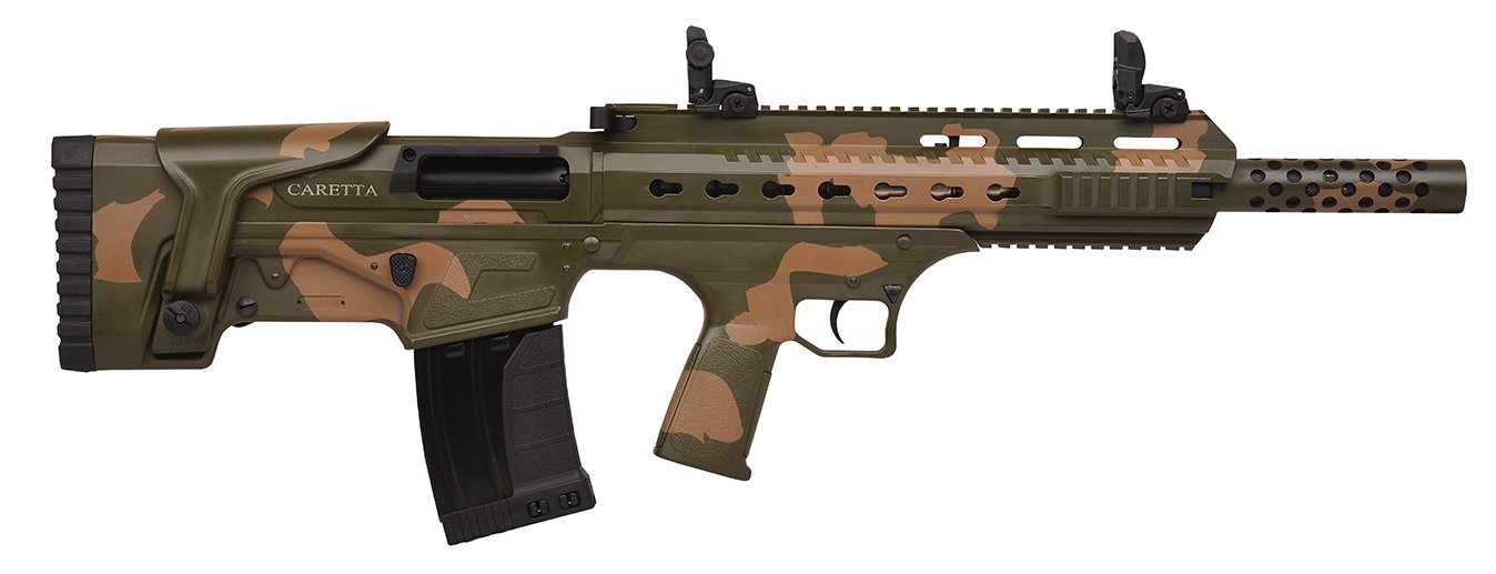 Caretta Arms Bullpup CR-22 CAMO 12 Cal. Şarjörlü Av Tüfeği