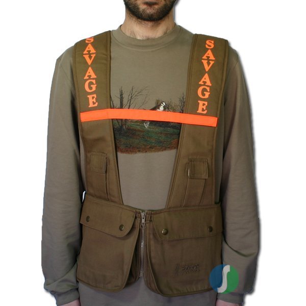 Toprak Turuncu Askılı Yelek-XXL (ASK-9)