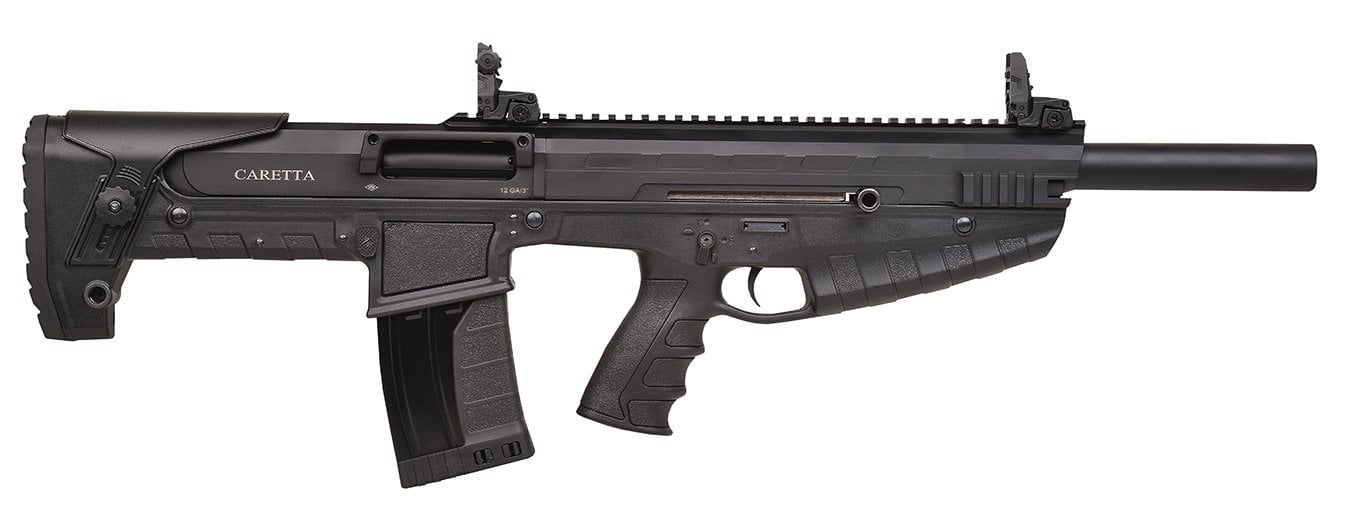 Caretta Arms Bullpup CR-22 Siyah 12 Cal. Şarjörlü Av Tüfeği