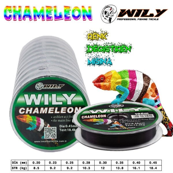 Wily Chameleon Misina 100 mt Devamlı 0,35