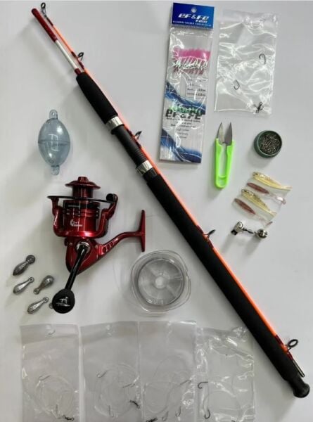 Portfish Makine 2 Parça Dolgu Uç Tekne Olta Takımı Seti