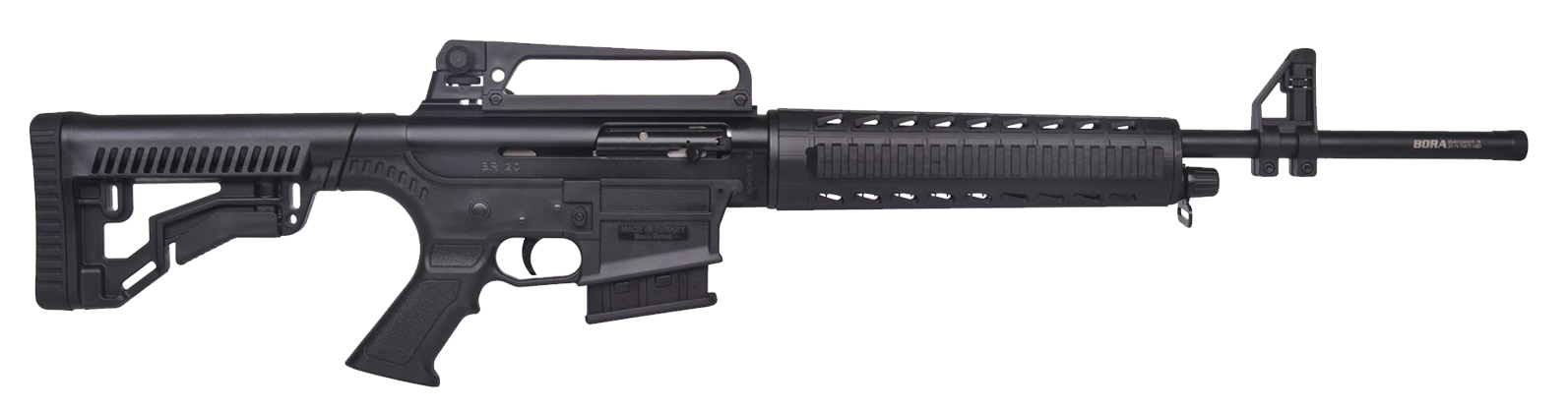 Bora BR 20 Polimer El Kundak 20 Cal. Şarjörlü Av Tüfeği