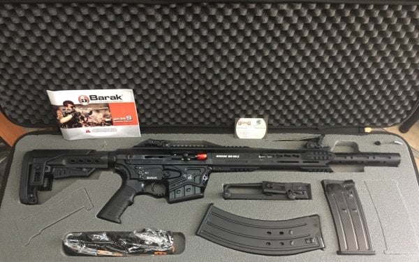 Bora BR 99 S Siyah Full Metal 12 Cal. Şarjörlü Av Tüfeği