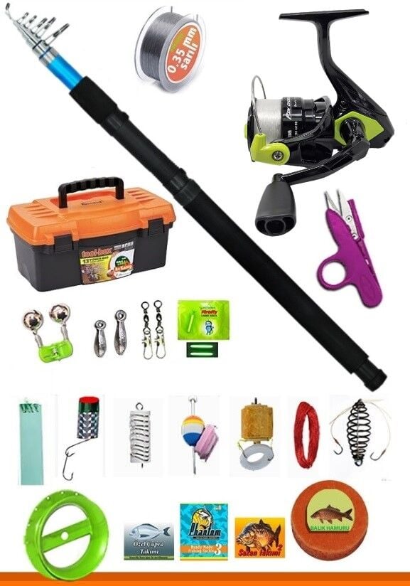 Okuma Fin Chaser X FNX-40NG Blue Tam Takım Olta Takımı Seti