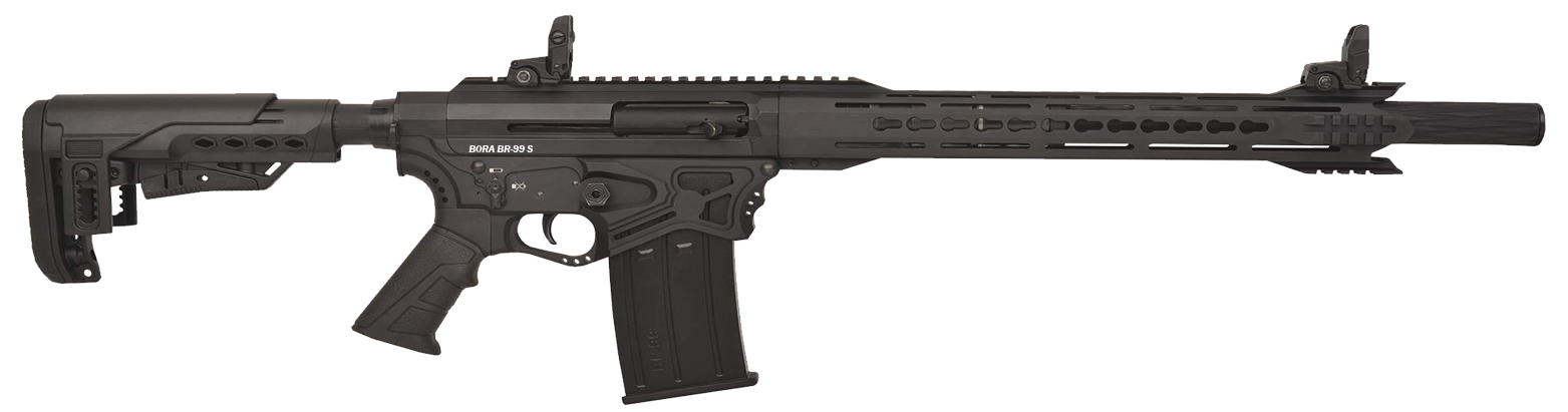 Bora BR 99 S Siyah Full Metal 12 Cal. Şarjörlü Av Tüfeği