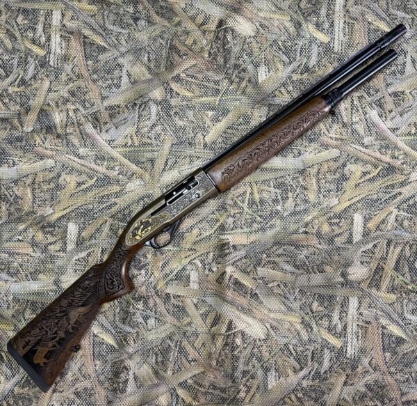 Üzümlü Full Gravürlü Özel İşlemeli Otomatik Av Tüfeği