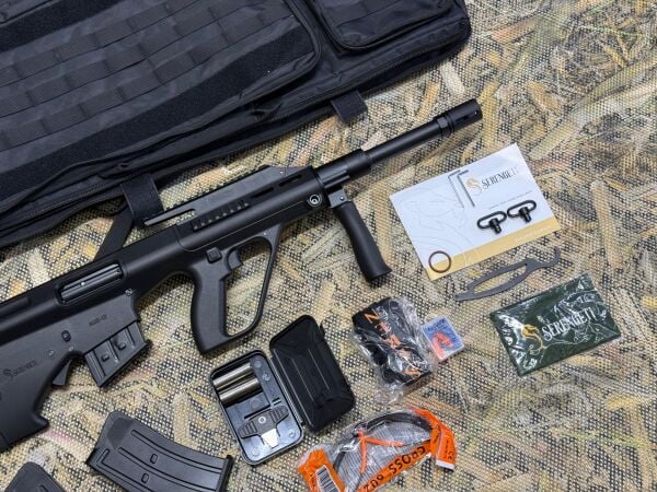 Serengeti AUG 12 Siyah Şarjörlü Av Tüfeği 12 Kalibre