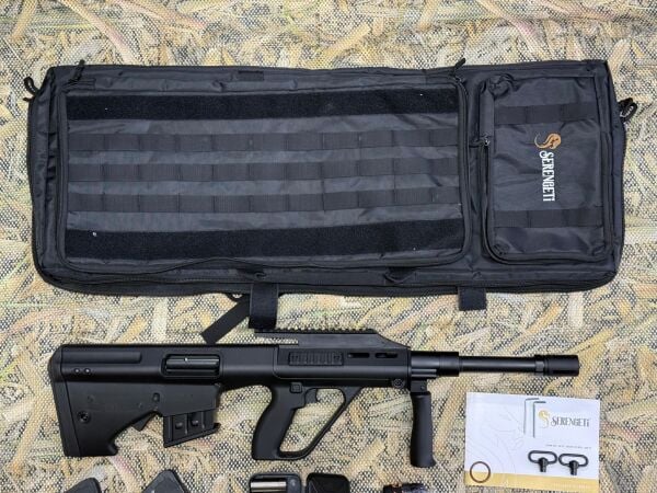 Serengeti AUG 12 Siyah Şarjörlü Av Tüfeği 12 Kalibre