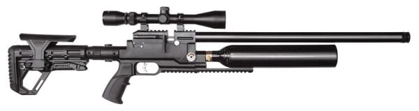 Kral Arms Puncher Jumbo Dazzle Siyah Pcp Havalı Tüfek Seti