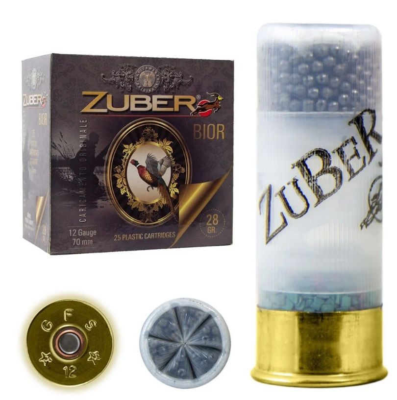 Zuber 28 Gr. 12 Kalibre Fişek