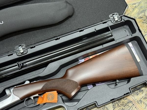 Huğlu 202 B Beyaz 12 Cal. Çifte Av Tüfeği