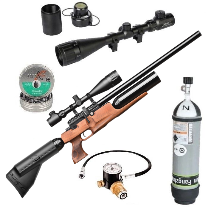 Kral Arms Puncher Bigmax Pcp Havalı Tüfek Seti