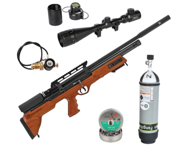 Hatsan Bullboss W Qe Pcp Havalı Tüfek Seti