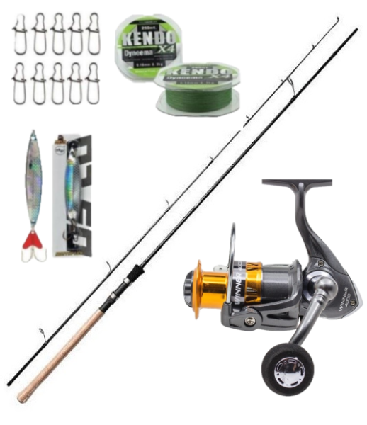 Okuma Vsystem 10' 0 300 cm 10-40 gr - Remixon Winner 4000 Spin Olta Seti