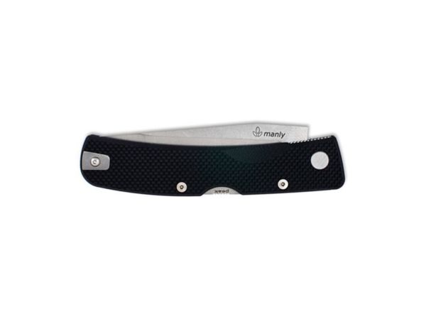 Manly Peak D2 Black Two Hand Opening Çakı