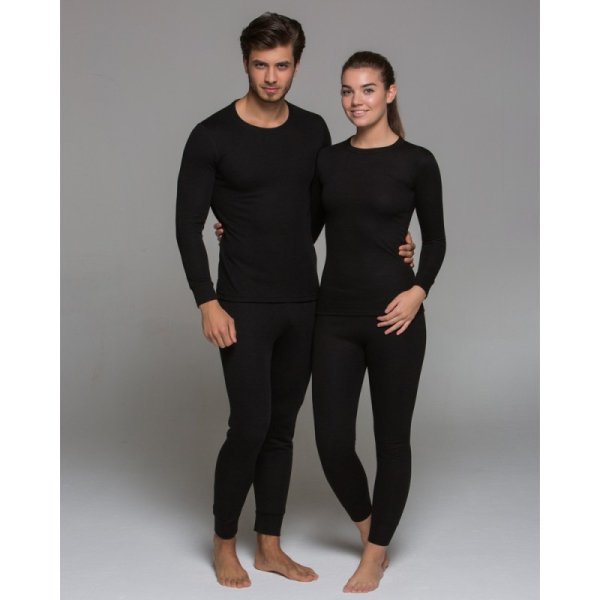 HZT1001 İçlik Yetişkin Takım Şardonlu Siyah XXL