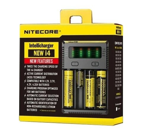 Nitecore New İ4 İntelli Charger Li-İon Şarj Cihazı
