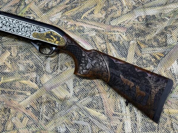 Mozzberk Özel İşlemeli Otomatik Av Tüfeği