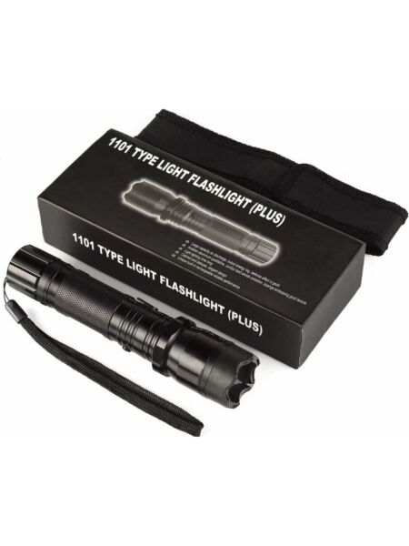 1101 Type Lıght Flashlıght (Plus) Elektroşoklu 220V Şarjlı El Feneri
