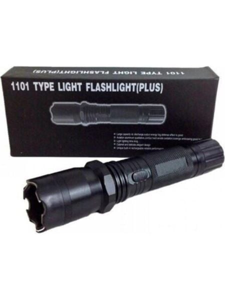 1101 Type Lıght Flashlıght (Plus) Elektroşoklu 220V Şarjlı El Feneri