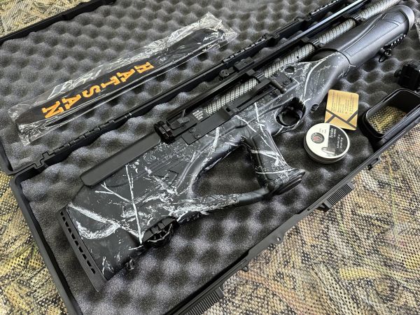Hatsan Hercules Bully Long MC Karbon Pcp Havalı Tüfek Seti