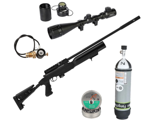 Hatsan Nova Tact Qe Pcp Havalı Tüfek Seti