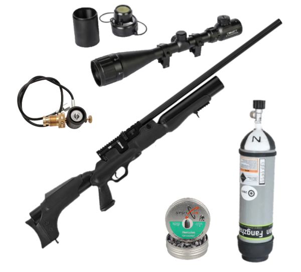 Hatsan Hercules 6 Yiv 6 Set Hercules 666 PCP Havalı Tüfek Seti