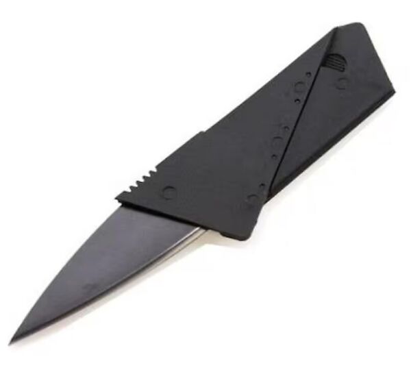 Genel Kredi Kartı Şeklinde Bıçak Kutusuz Paslanmaz Çelik Polipropilen Kredi Kartı Şeklinde Bıçak